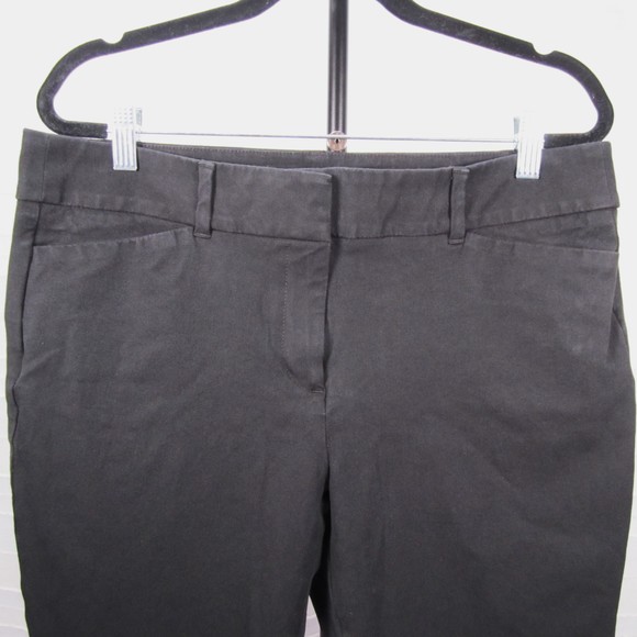 Black Anne Taylor Loft Outlet Modern Skinny Ankle Pant - 12P - Picture 3 of 10